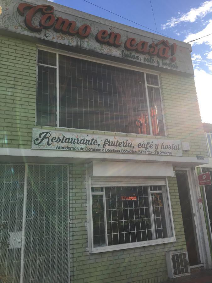 Como En Casa! Restaurante Y Hostal Bogotá Eksteriør billede